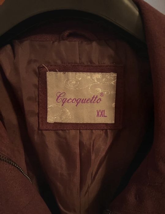 Geaca piele intoarsa