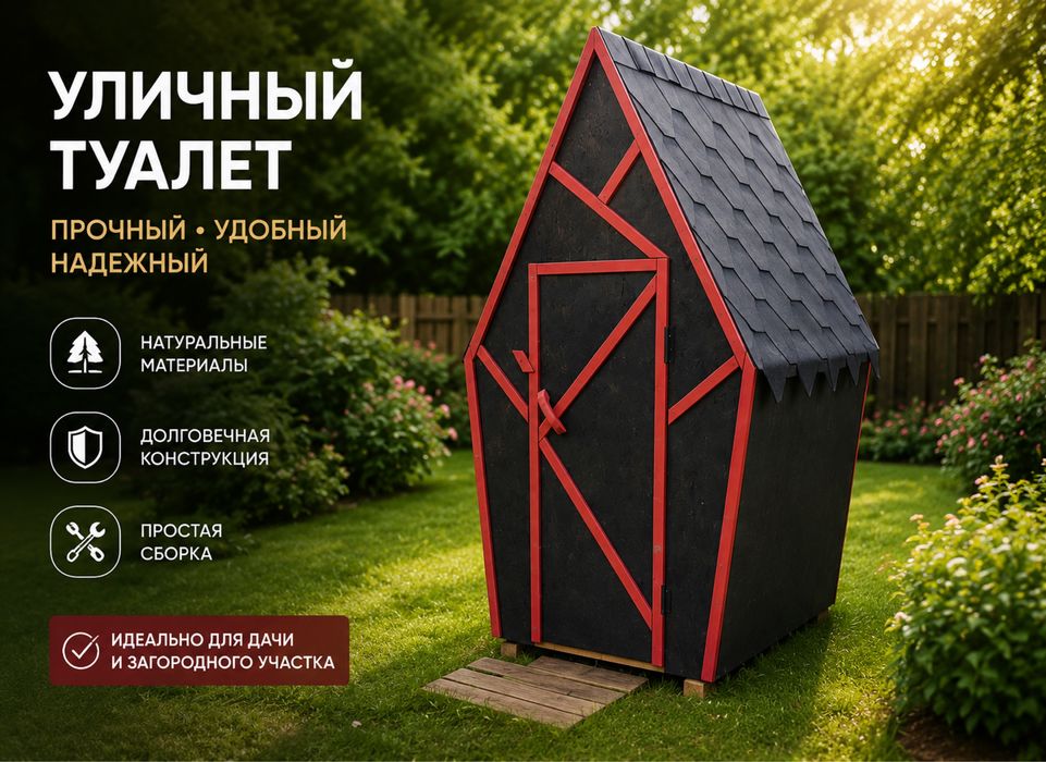 Классически уличный туалет