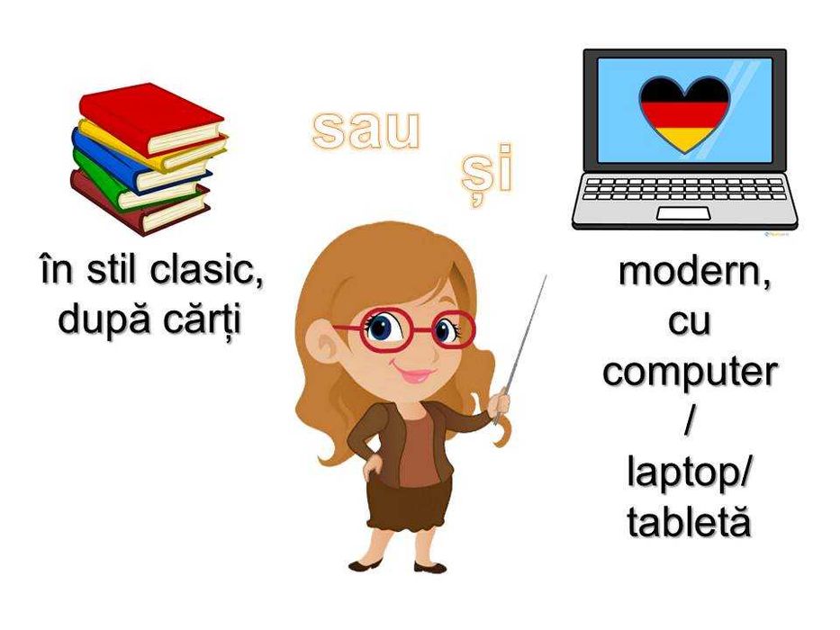 Engleza sau/si germana