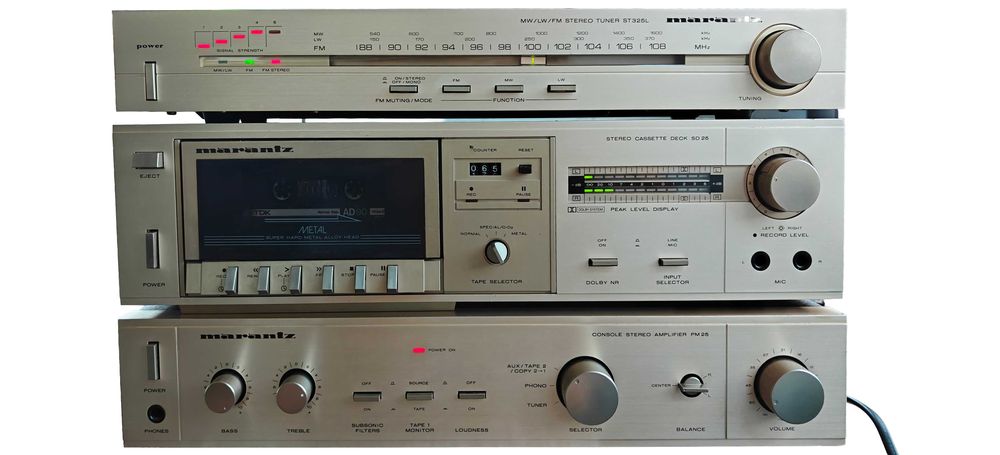 Marantz PM25 + ST325L + SD25 – комплект Vintage Hi-Fi