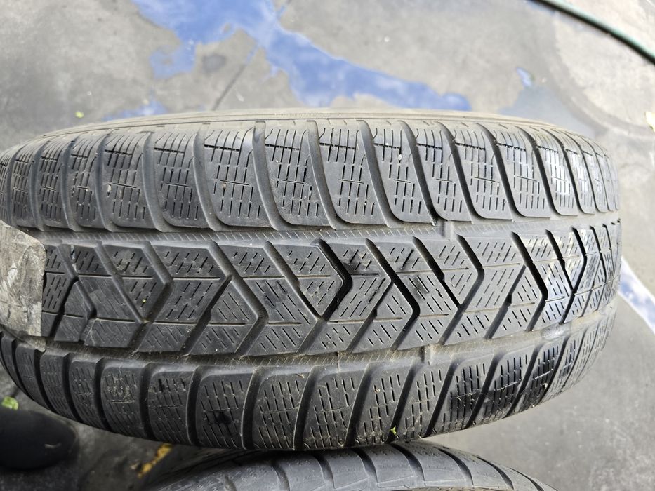 4 roți Volkswagen tuareg 7.5 j x17 et.50  cu anv. iarna