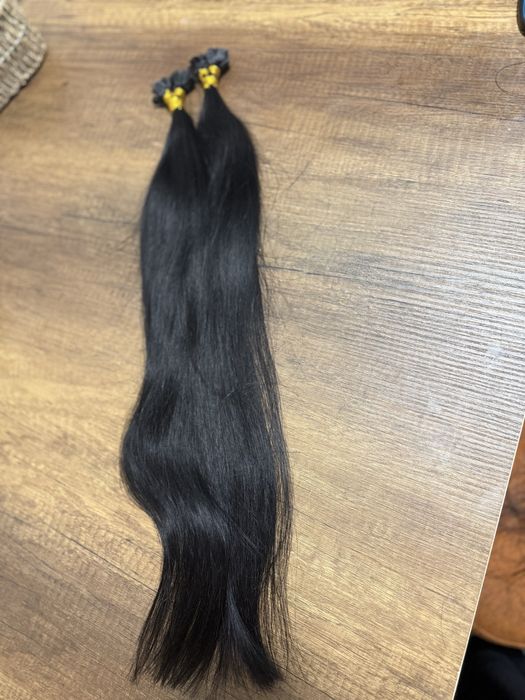 Кератинови кичури 100%Естествена коса