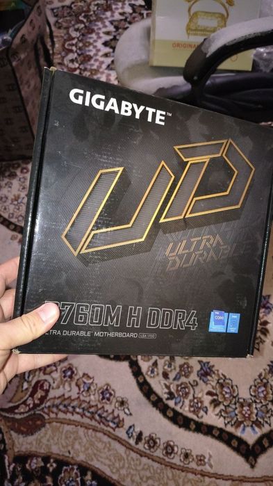 Плата Gigabyte B760M на запчасти