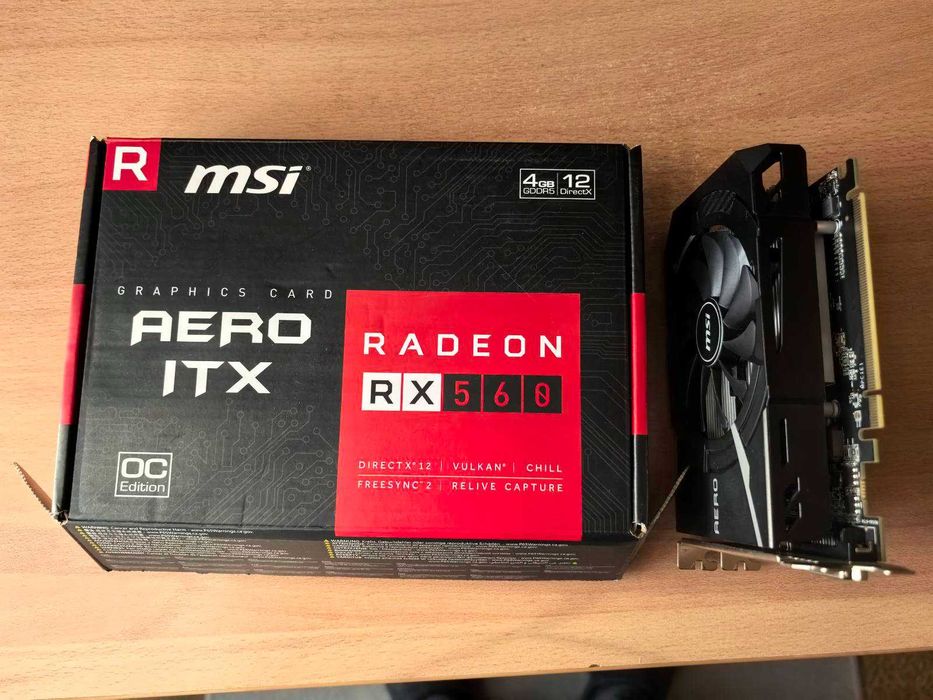 MSI Radeon RX 560 AERO ITX 4G OC