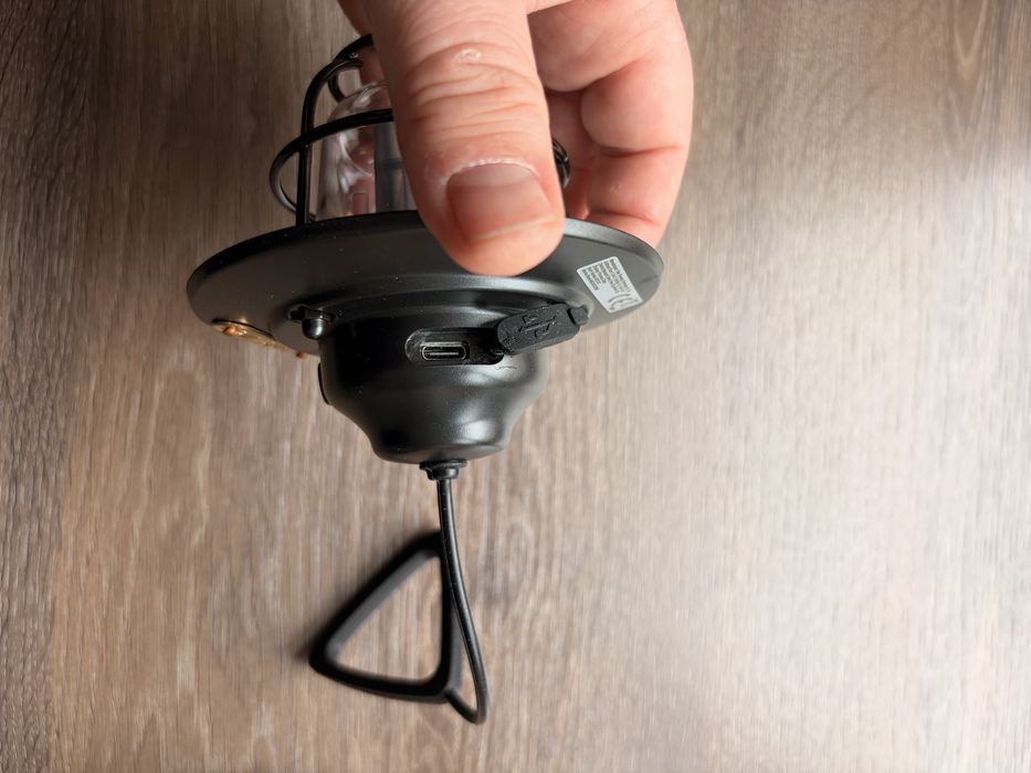 Lampa camping cu acumulator,incarcare usb C