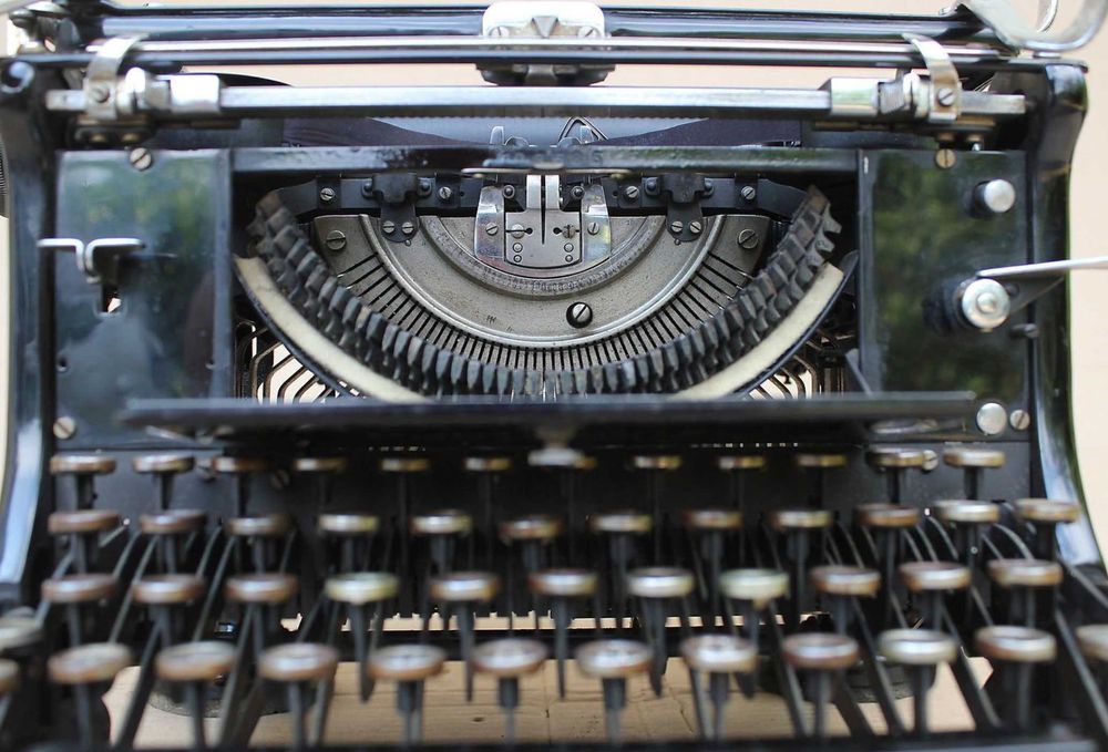 Masina de scris Continental an 1935