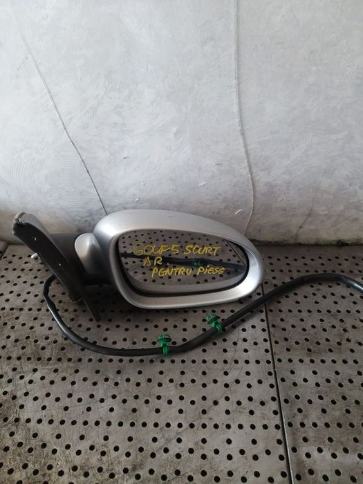 Oglinda electrica dreapta vw golf 5 1k scurt PENTRU PIESE