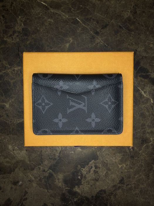 Louis Vuitton Pocket Organizer (Monogram Eclipse)