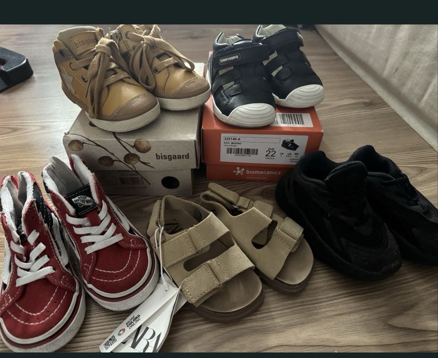 Încălțăminte bebe – Nike / Vans / Sandale | mărimi 21–22