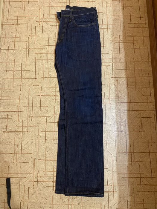 Джинс evisu темно синие