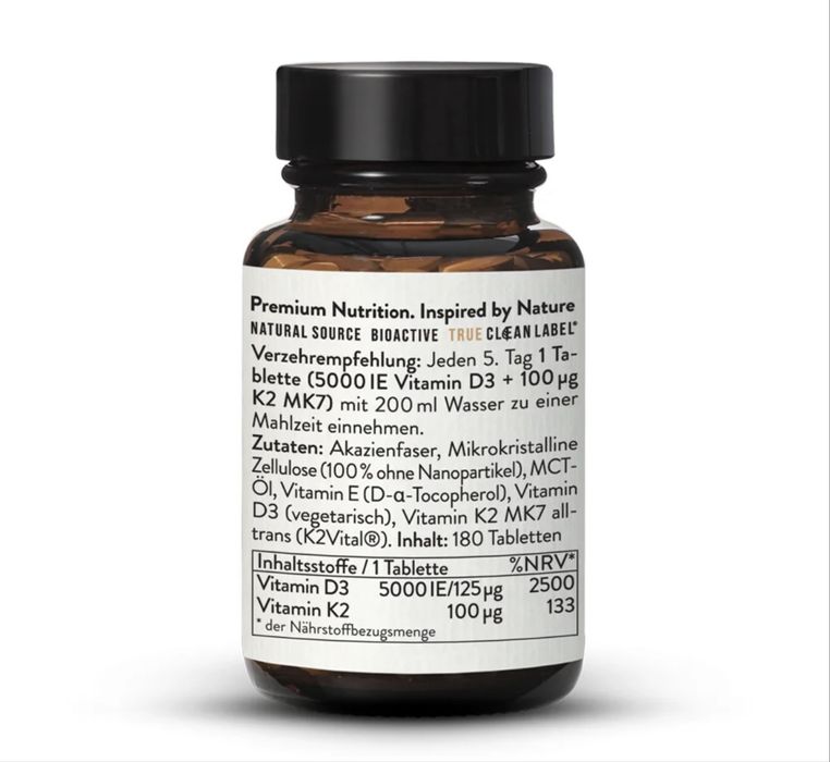 Vitamin Sunday Natural D3+K2