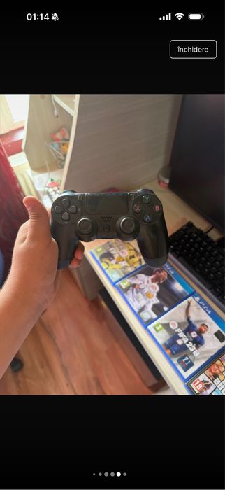 Ps4 cu 4 jocuri plus controler