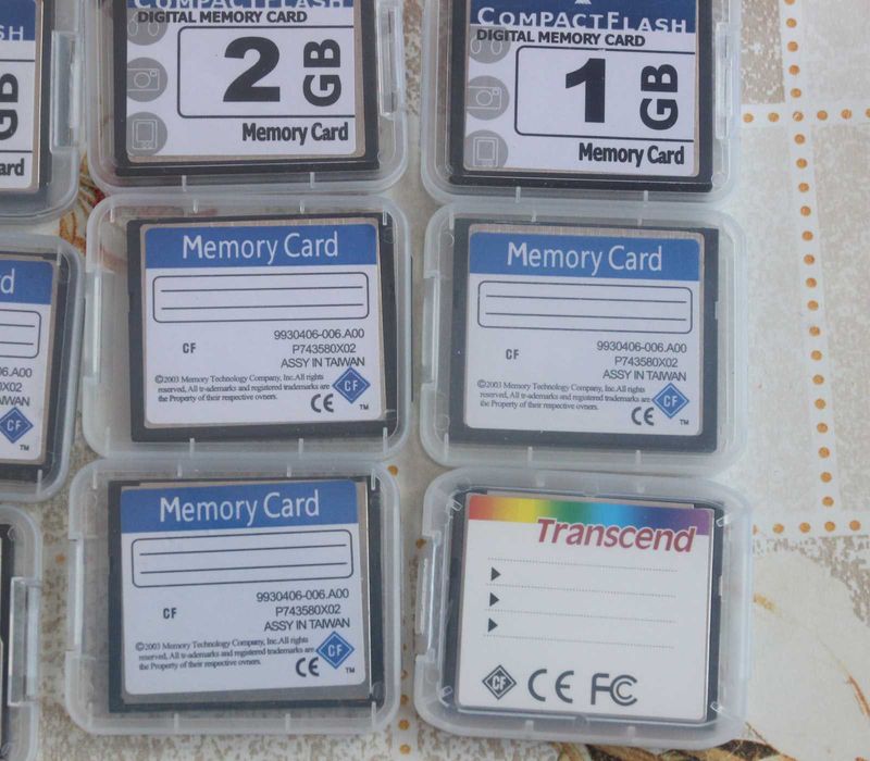 Карти памет CF Card 2GB, 8GB Compact Flash Card