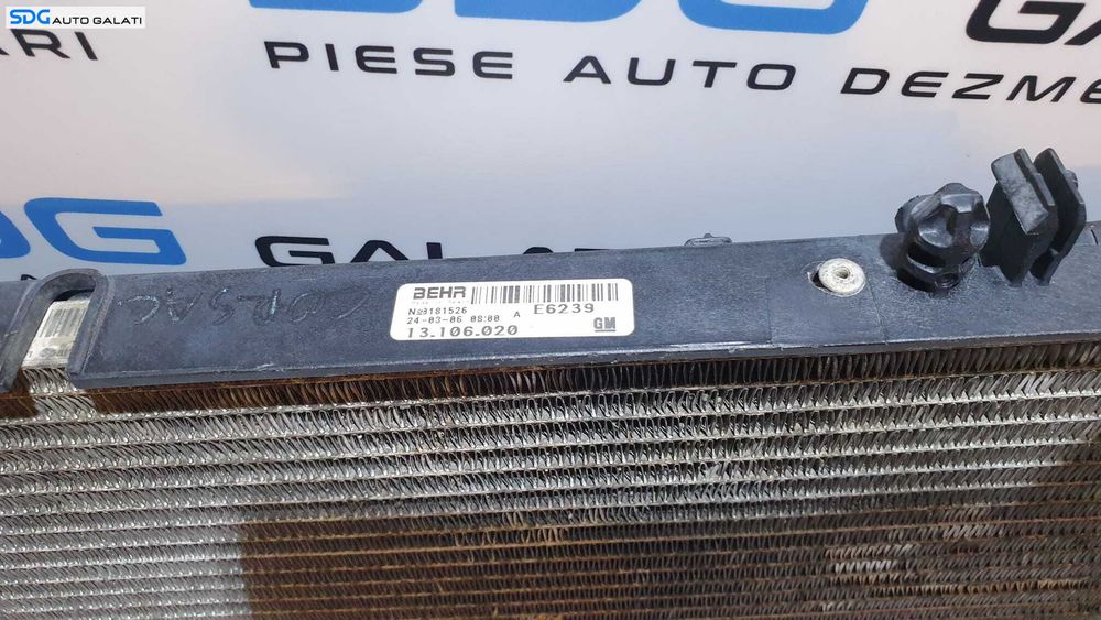 Radiator AC Clima Aer Conditionat Opel Tigra Twintop 1.3 CDTI 2004 - 2010 Cod 13106020 8038845 00AL720 13106001 [AV2072]