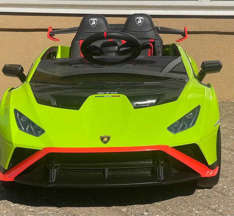 Masinuta electrica pt. copii Lamborghini Huracan STO 12V 2x40W green