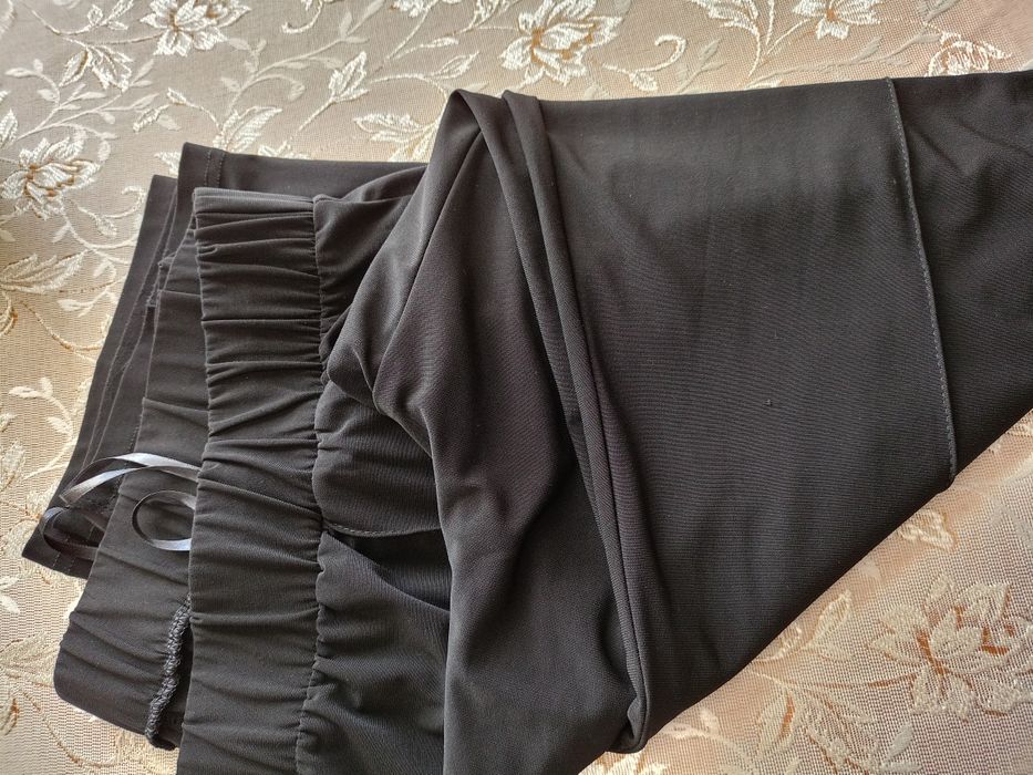 Макси панталон с ликра и еластан