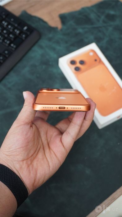 iPhone 17 Pro Max 256GB Orange 100% 23cycle SIM+eSIM