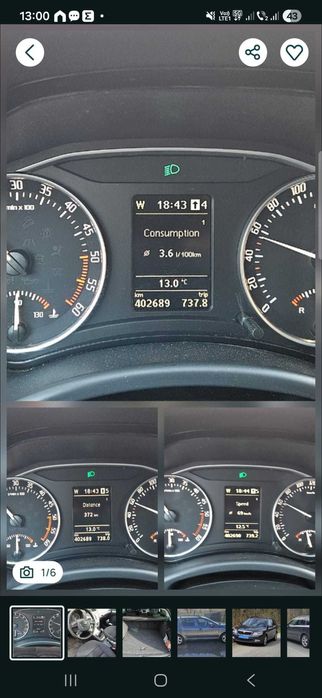 Skoda Octavia 2 facelift diesel 2.0