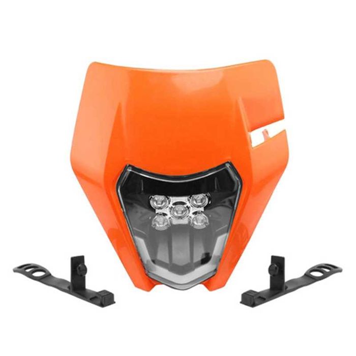 Маска с фар KTM EXC/XC-W EXCF - 07-20 Година ЛЕД LED маска за KTM