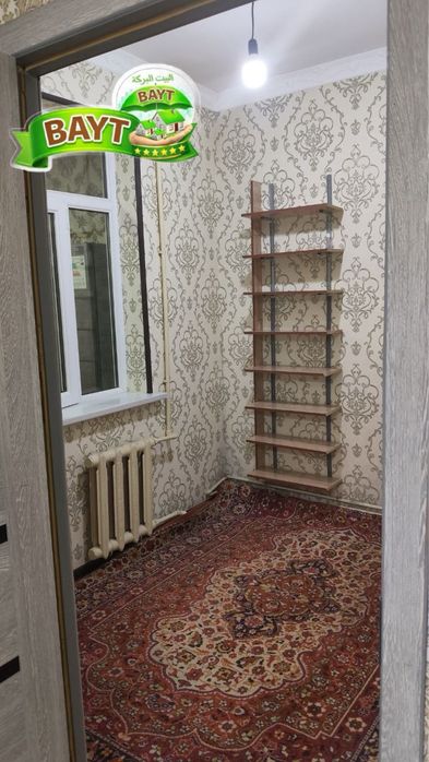 1в2/1/4, Чиланзар 24, Парковка+Огород+Подвал 1.5х6 продаётся квартира~