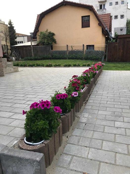 montare pavaje , dale , placi , garduri , beton armat , zidarie