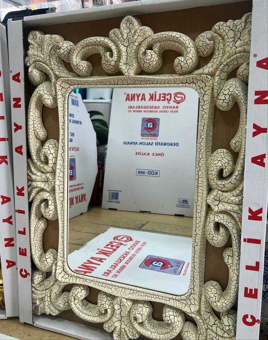 Зеркало настенное, ko'zgu devorga qotiriladigan