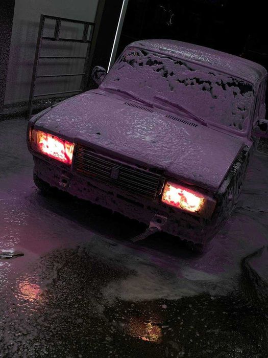 ваз 2107 на боевом ходу