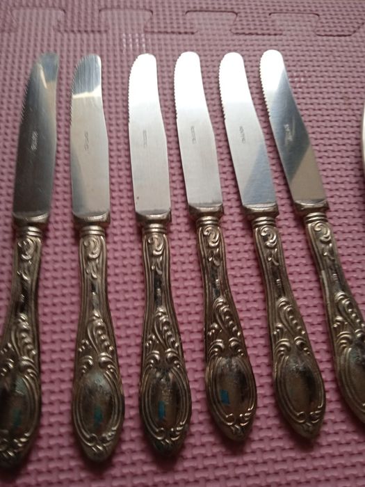 Посребрени ножове Печат 800.СССР