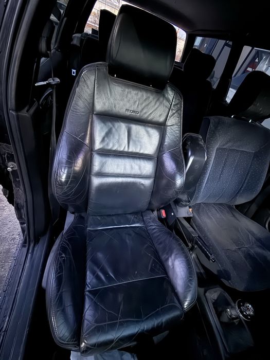 Interior complet RECARO piele + ÎNCĂLZIRE – VW Golf 4