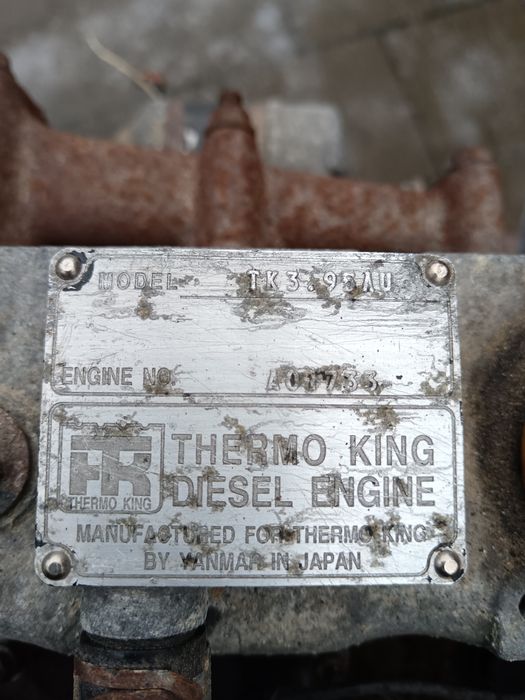 Motor Yanmar 3 cilindri 3TNE72, Thermo King 3.95