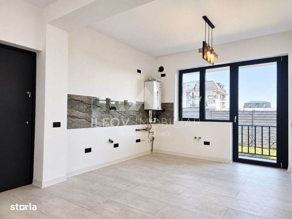 Apartament 2 camere 49.50mp, gradina 65 mp, bloc boutique, parcare