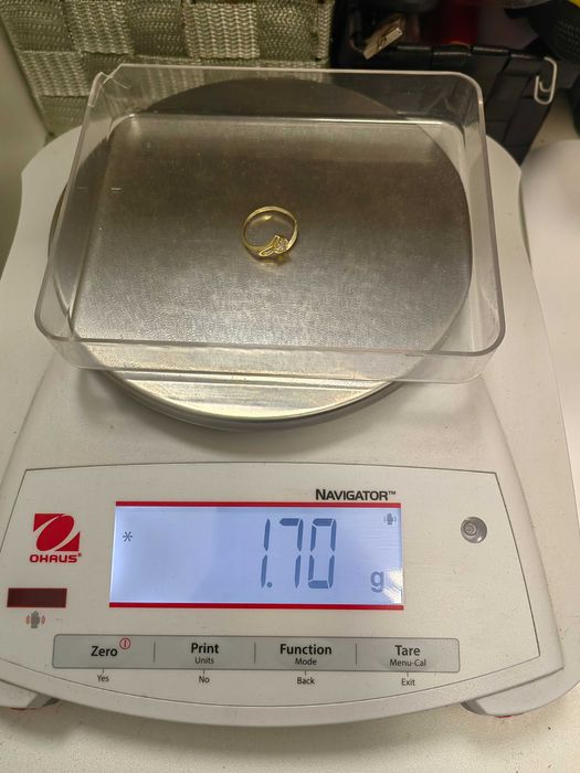 дамски златен пръстен- 1,7гр(585)