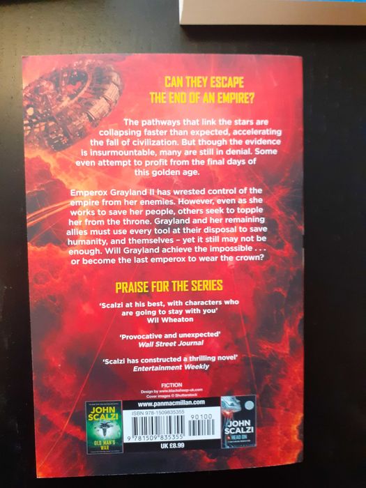 John Scalzi - seria sci-fi Interdependency (lb. engleză, noi)