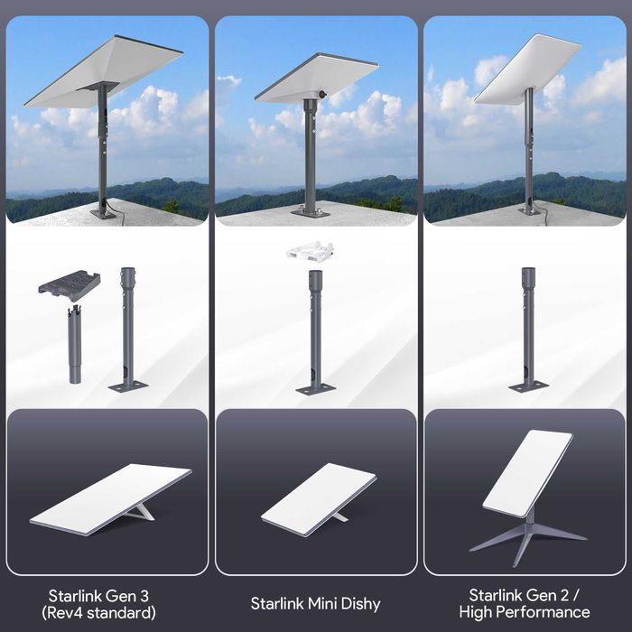 STARLINK - стойки и аксесоари / Accessories and Mounts