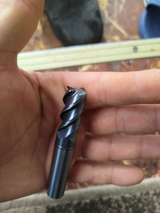 Freze cnc cu coada cilindrica prindere weldon