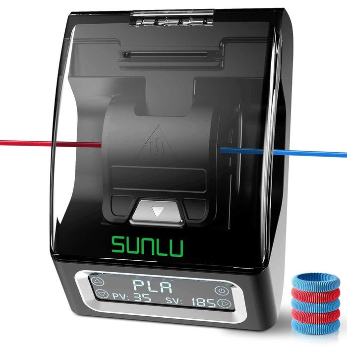 Свързващ филамент SUNLU с 200 бр. PTFE ръкав за 3D принтер, филамент 1.75 мм, съвместим с PLA, PETG