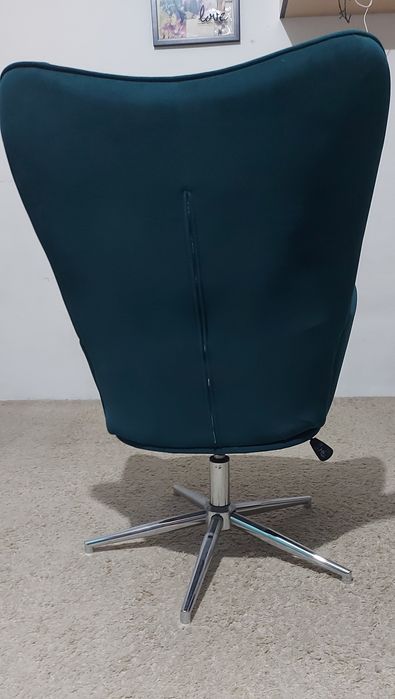 Scaun rotativ catifea