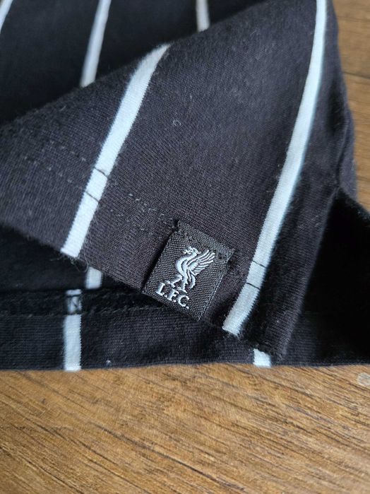 Promo Liverpool LFC Ливърпул Мъжка черна поло тениска YNWA S