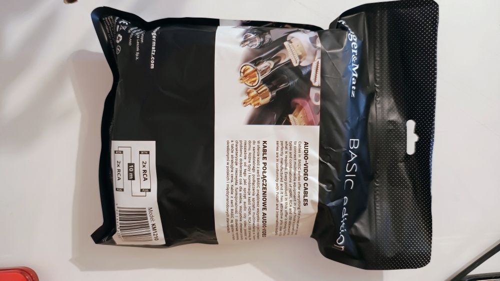 Cablu audio RCA Kruger Matz