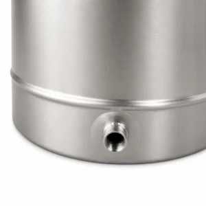 Butoi INOX 180 L cu capac clamp si garnitura, cadou robinet din INOX NOU Garantie 24 luni Livrare rapida