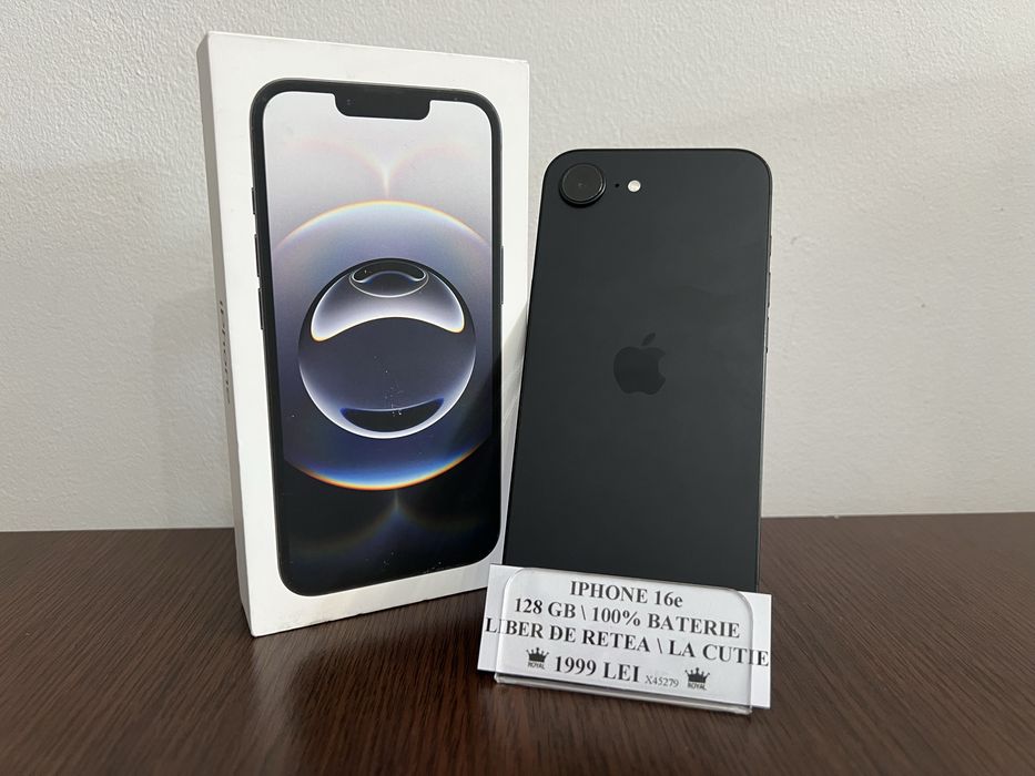Amanet Royal CB : iPhone 16e 128GB