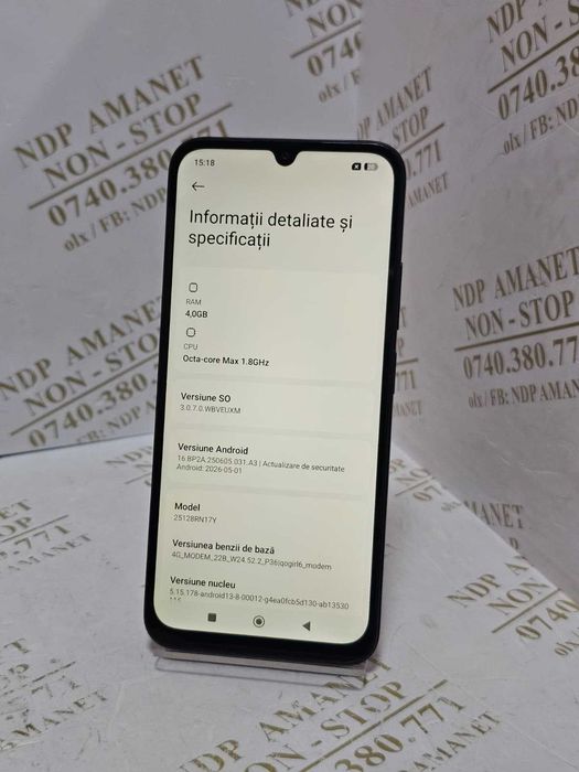 NDP Amanet Calea Mosilor 298 REDMI A7 PRO (60581)