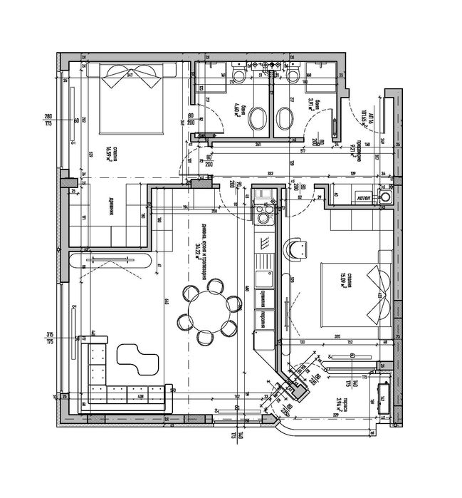 Продава се Тристаен апартамент в София, Малинова долина - 121 кв.м за 1381 €/кв.м - Снимка #5