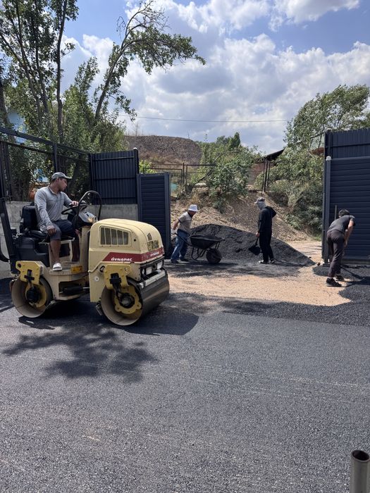 Асфальтирование. Укладка асфальта