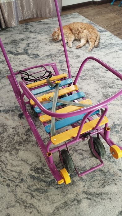 Продам сани на колесах