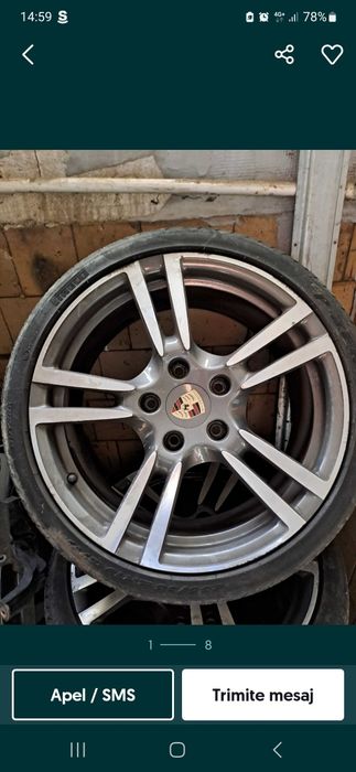 Vând jante cu anvelope vară 235/35/R19