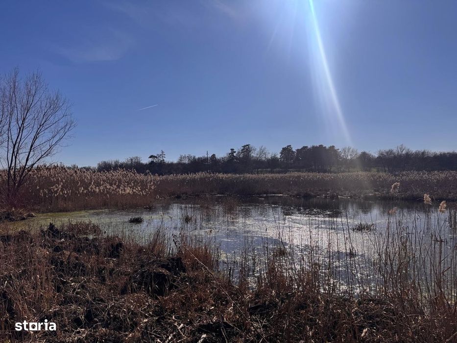 Teren cu deschidere la lac str Orhideelor-conectare imediata la curent