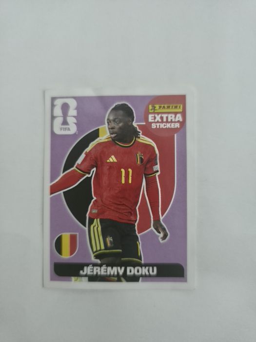 Lot 4 Extra Stickere Panini FIFA World Cup 2026 - Luis Diaz GOLD + 3 Purple