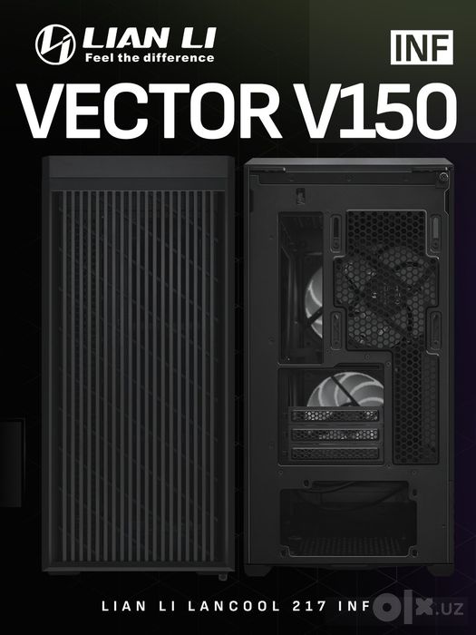 Lian Li Vector V150 INF mATX – Black Корпус - G99.V150INFX.00