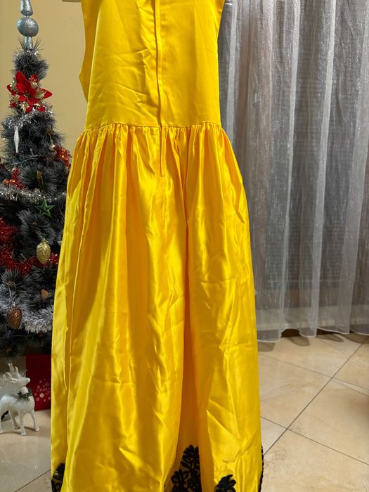 Жълта рокля за рожден ден и специални събития